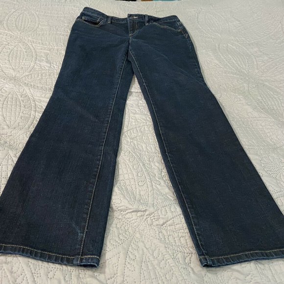 Ann Taylor LOFT Womens Original Boot Jeans Size: 10 (A) - Picture 1 of 10